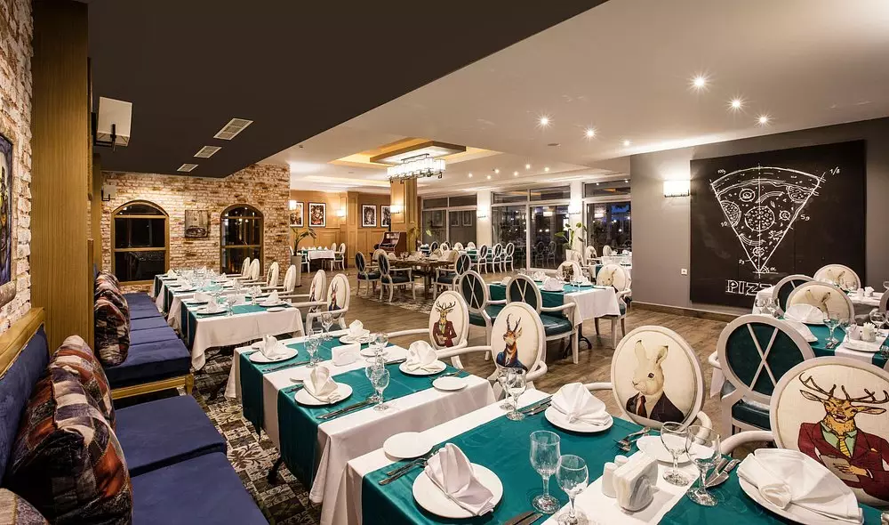 رستوران Palm Wings Ephesus Beach Resort Hotel Kusadasi